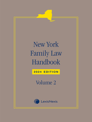 cover image of New York Family Law Handbook